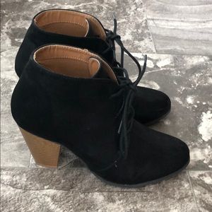 Black booties